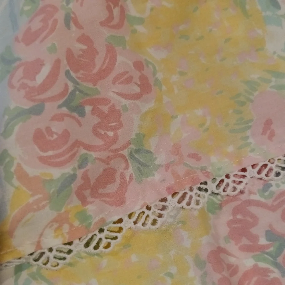 VTG Martex Atilier Claude Monet Water Lilies Floral King Pillow Cases *PAIR*